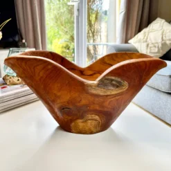 Teak Root Banana Bowl 5 Teak Root Banana Bowl -Home Decoration IMG E3339 edited7