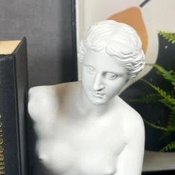 White Roman Goddess Venus Bookends Set -Home Decoration IMG E3432