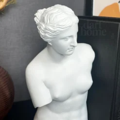 White Roman Goddess Venus Bookends Set -Home Decoration IMG E3435