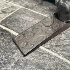 Cast Iron Mouse On Cheese Door Wedge -Home Decoration IMG E3457