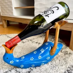 Drunken Duck Wine Bottle Holder -Home Decoration IMG E3457 edited96
