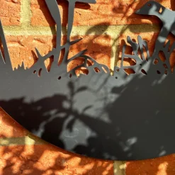 Three Flying Ducks Silhouette Garden Wall Art -Home Decoration IMG E3550