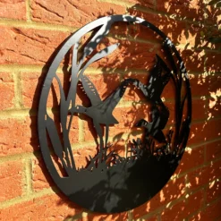 Three Flying Ducks Silhouette Garden Wall Art -Home Decoration IMG E3554