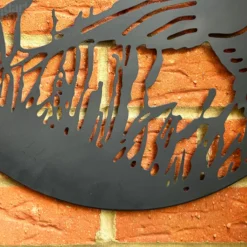 Flying Pheasant Silhouette Garden Wall Art -Home Decoration IMG E3565