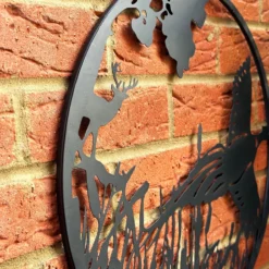 Flying Pheasant Silhouette Garden Wall Art -Home Decoration IMG E3570 92785010 b67c 43ce ac1d bc7ca03a7b99