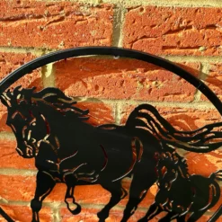 Galloping Horses Silhouette Garden Wall Art 12 Galloping Horses Silhouette Garden Wall Art -Home Decoration IMG E3638 e3d7e413 c1a0 4924 9a3a 025d1b4e100b