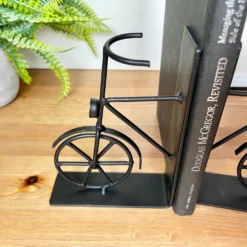 Black Bicycle Bookends Set -Home Decoration IMG E3666