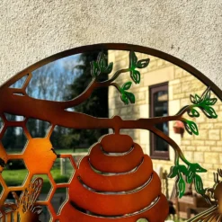 Honeycomb Beehive Mirrored Wall Art 60cm -Home Decoration IMG E4184 378b7a15 c537 40f7 8375 790247a1a3f5