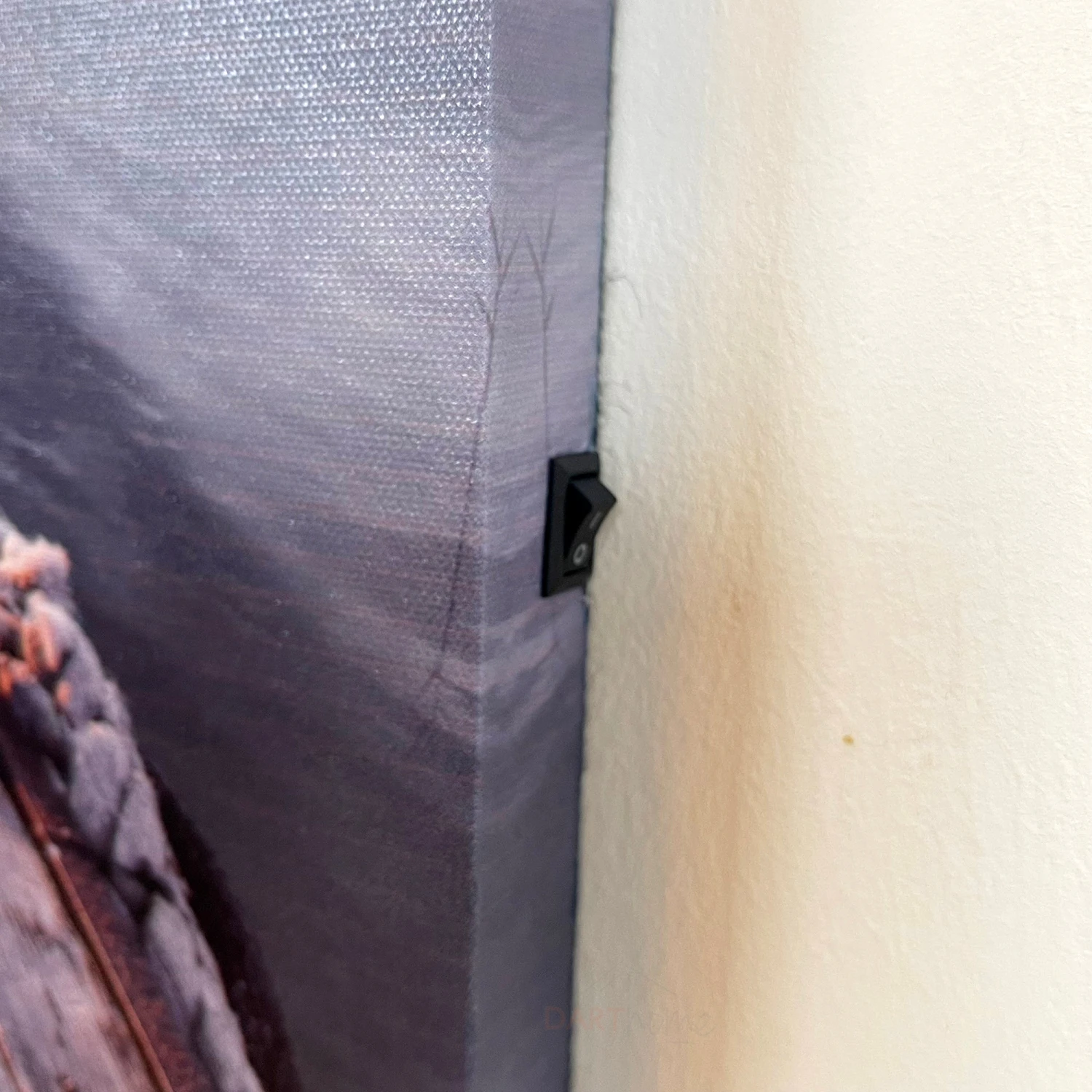 Seashore LED Jetty Canvas Wall Art 40x40cm 3 Seashore LED Jetty Canvas Wall Art 40x40cm - Image 3