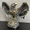 Silver Steampunk Eagle Ornament