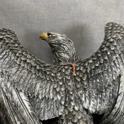 Silver Steampunk Eagle Ornament -Home Decoration IMG E4297