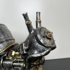 Silver Steampunk Snail Ornament 15 Silver Steampunk Snail Ornament -Home Decoration IMG E4358