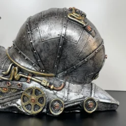 Silver Steampunk Snail Ornament 18 Silver Steampunk Snail Ornament -Home Decoration IMG E4361