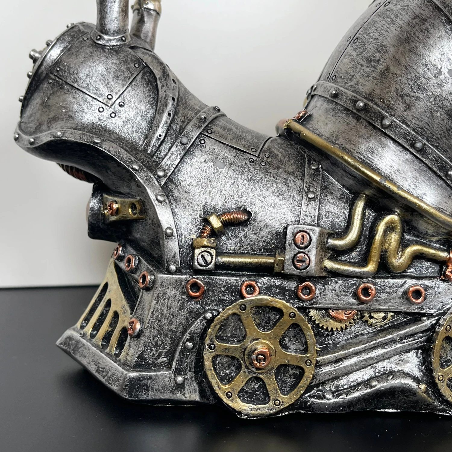 Silver Steampunk Snail Ornament 8 Silver Steampunk Snail Ornament - Image 8