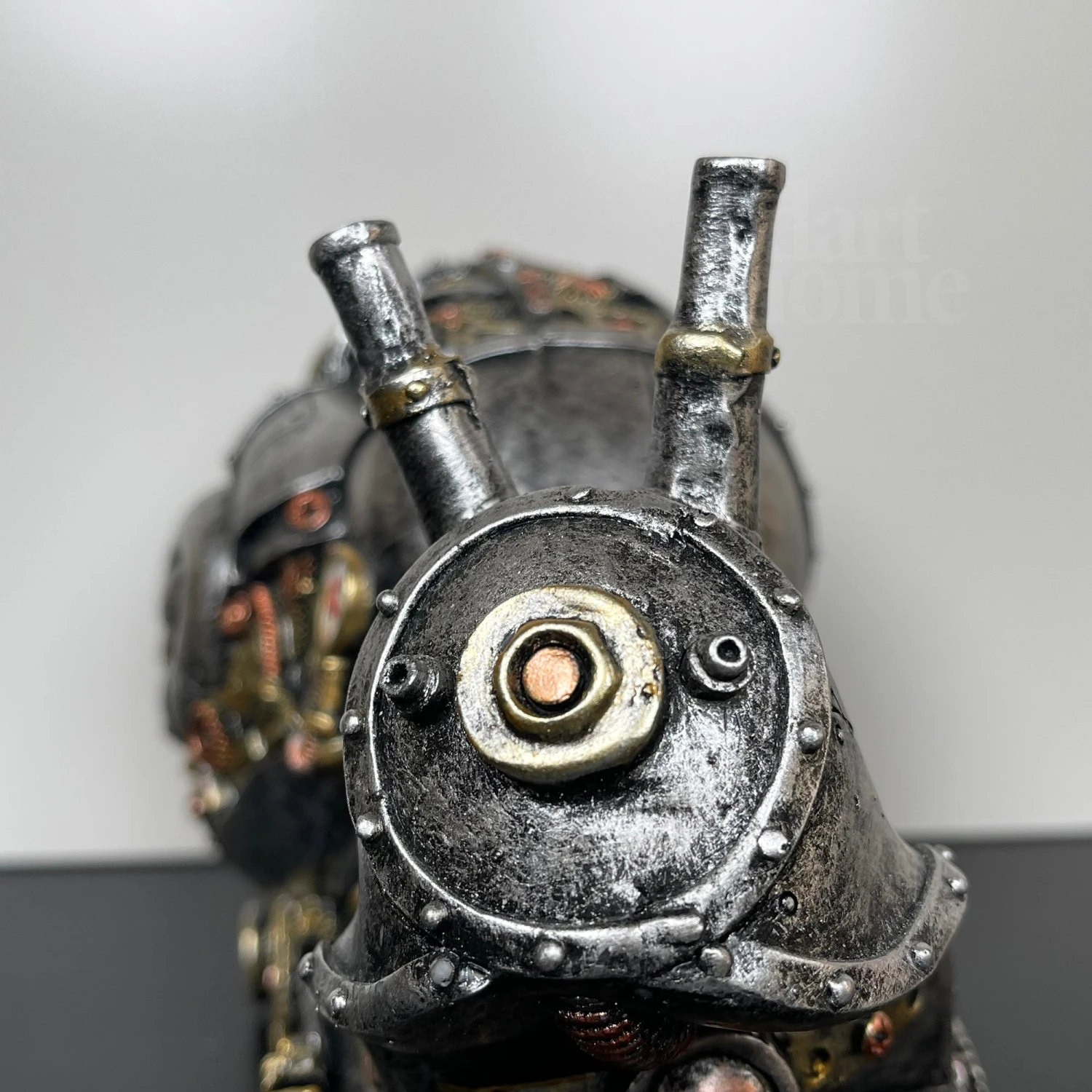 Silver Steampunk Snail Ornament 11 Silver Steampunk Snail Ornament - Image 11
