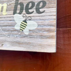 Hanging Wooden Garden Sign - Bee The Best You Can Bee 11 Hanging Wooden Garden Sign - Bee The Best You Can Bee -Home Decoration IMG E4519 edited32