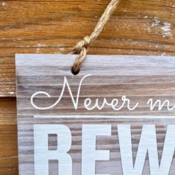 Hanging Wooden Garden Sign - Beware Of The Owner 8 Hanging Wooden Garden Sign - Beware Of The Owner -Home Decoration IMG E4527 edited38