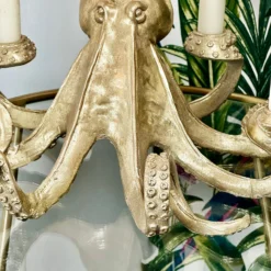 Gold Ollie Octopus Candlestick Holder 8 Gold Ollie Octopus Candlestick Holder -Home Decoration IMG E4540