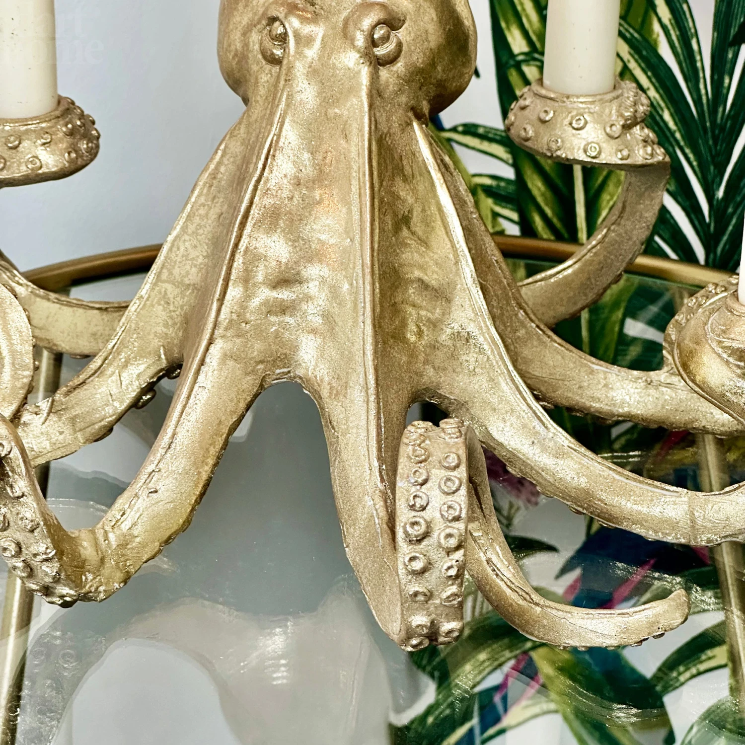 Gold Ollie Octopus Candlestick Holder 3 Gold Ollie Octopus Candlestick Holder - Image 3