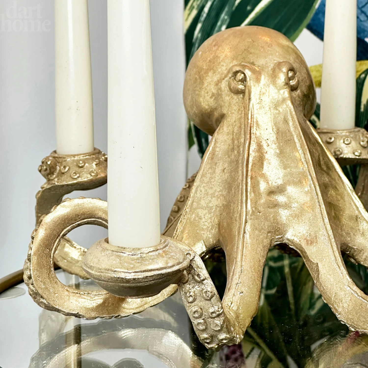Gold Ollie Octopus Candlestick Holder 5 Gold Ollie Octopus Candlestick Holder - Image 5
