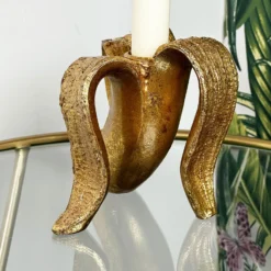 Gold Banana Candlestick Holder -Home Decoration IMG E4620 b635f2c8 46ed 4c84 b323 a23cbce49ef3
