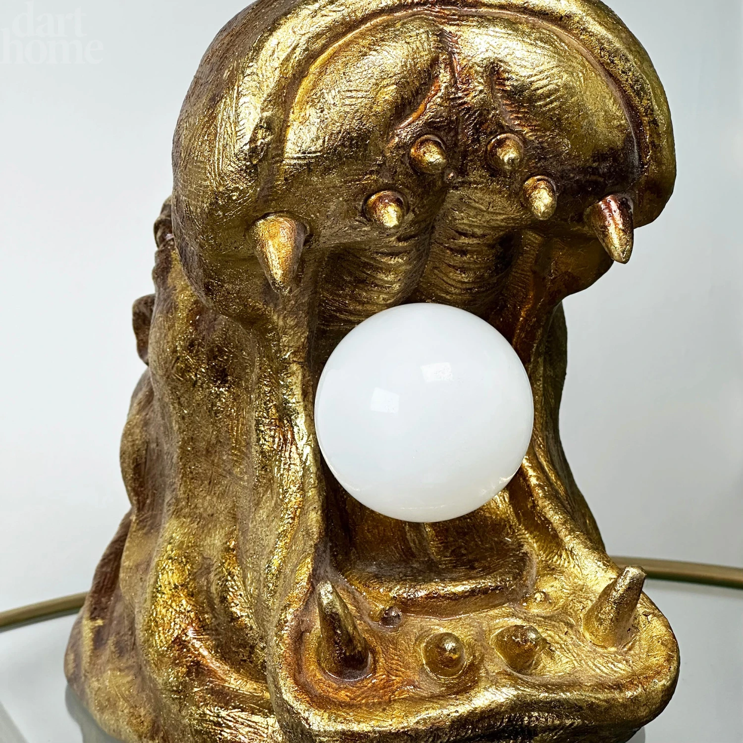 Gold Harry Hippo Table Lamp 4 Gold Harry Hippo Table Lamp - Image 4