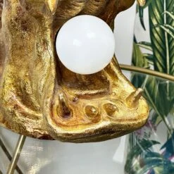 Gold Harry Hippo Table Lamp 12 Gold Harry Hippo Table Lamp -Home Decoration IMG E4689
