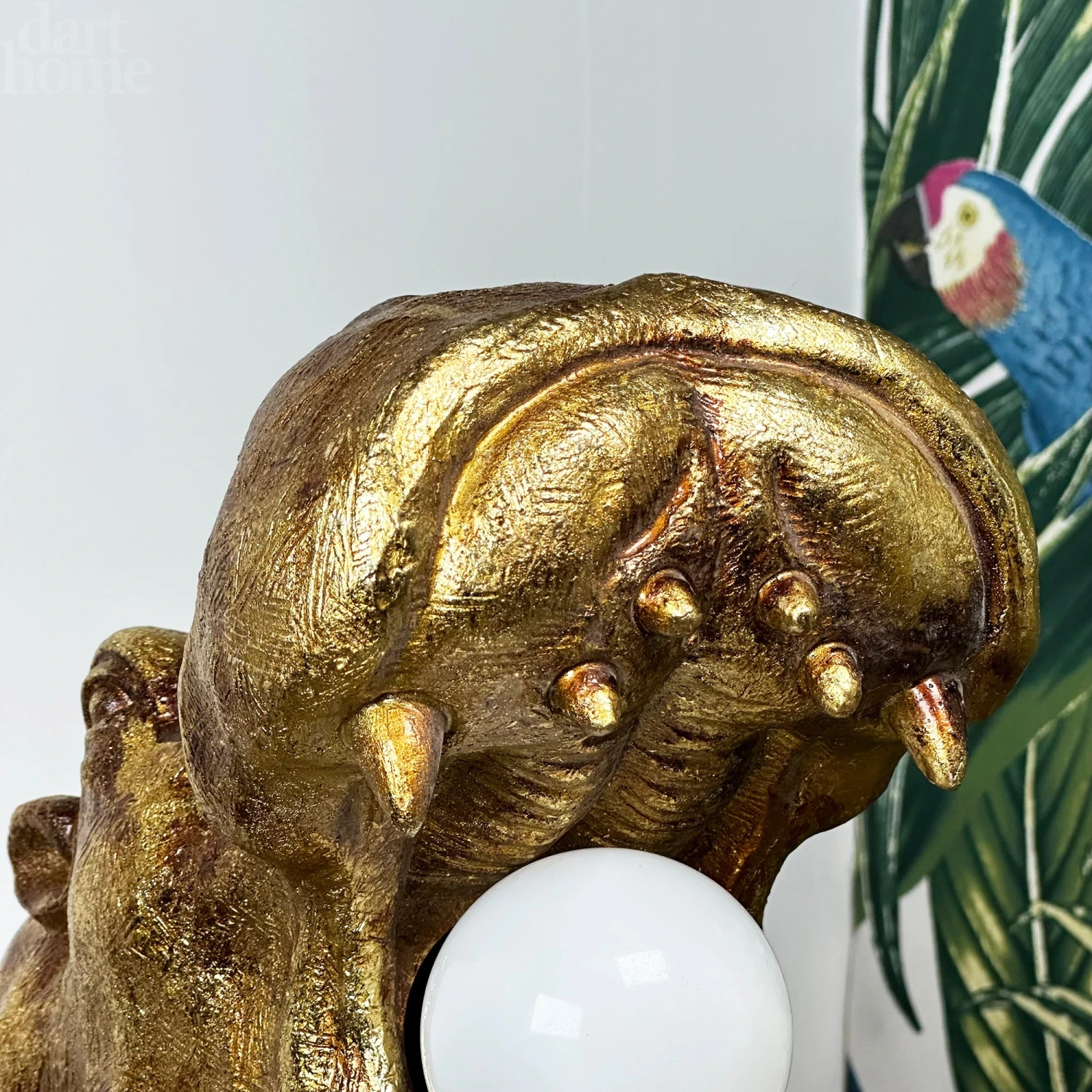 Gold Harry Hippo Table Lamp 6 Gold Harry Hippo Table Lamp - Image 6