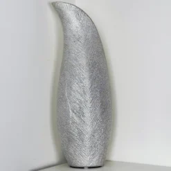 Champagne Silver Slender Leaf Vase -Home Decoration IMG E4835