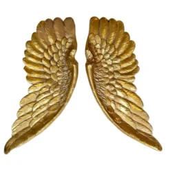 Antique Gold Hanging Angel Wings -Home Decoration IMG E4838copy