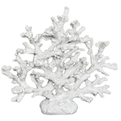 White Resin Fire Coral Sculpture 13 White Resin Fire Coral Sculpture -Home Decoration IMG E5154copy