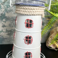 Metal Lighthouse Tealight Holder -Home Decoration IMG E5273