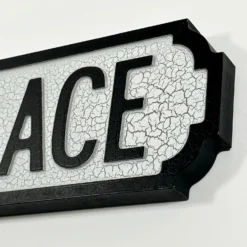 Crackled Prosecco Palace Street Sign -Home Decoration IMG E5287 0c7c080c 9625 47c7 86b7 e9cdf7631c1f