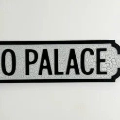 Crackled Prosecco Palace Street Sign -Home Decoration IMG E5289 a165adb8 5cc5 4407 97db 68e892a79117