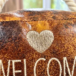 Faux Leather Welcome Cube Doorstop 11 Faux Leather Welcome Cube Doorstop -Home Decoration IMG E5303 edited44