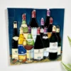 Wine Cellar Selection Ceramic Art Tile 8x8"