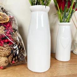 Set Of 2 Heart Bottle Vases 8 Set Of 2 Heart Bottle Vases -Home Decoration IMG E6141