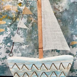 Wooden Yacht Ornament -Home Decoration IMG E6178 edited51