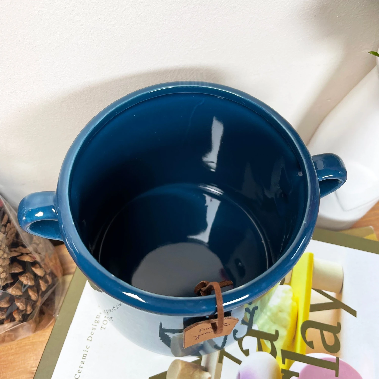 Synergy Blue Urn Pot 3 Synergy Blue Urn Pot - Image 3