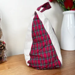 Tartan Red Home Doorstop -Home Decoration IMG E6340