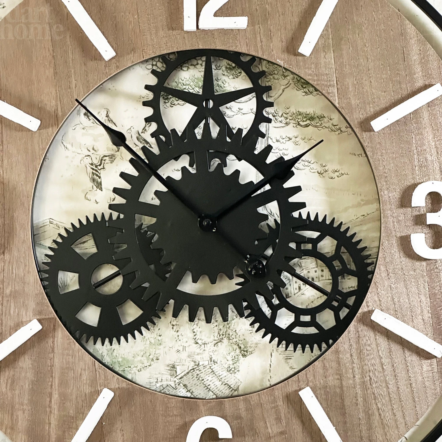 Industrial Cogs Wall Clock 2 Industrial Cogs Wall Clock - Image 2