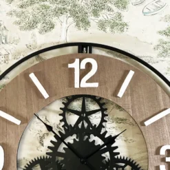 Industrial Cogs Wall Clock 7 Industrial Cogs Wall Clock -Home Decoration IMG E6854