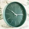Teal Green Wall Clock