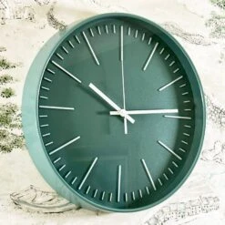 Teal Green Wall Clock