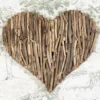 Large Driftwood Love Heart Sculpture