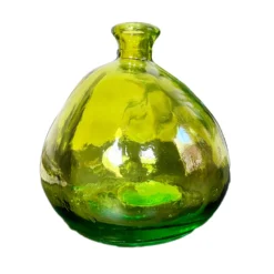 Recycled Glass Green Bubble Vase 14 Recycled Glass Green Bubble Vase -Home Decoration IMG E7006copy