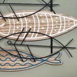 Swimmin Fishes Wall Deco -Home Decoration IMG E7051