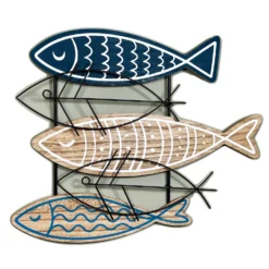 Swimmin Fishes Wall Deco -Home Decoration IMG E7053copy