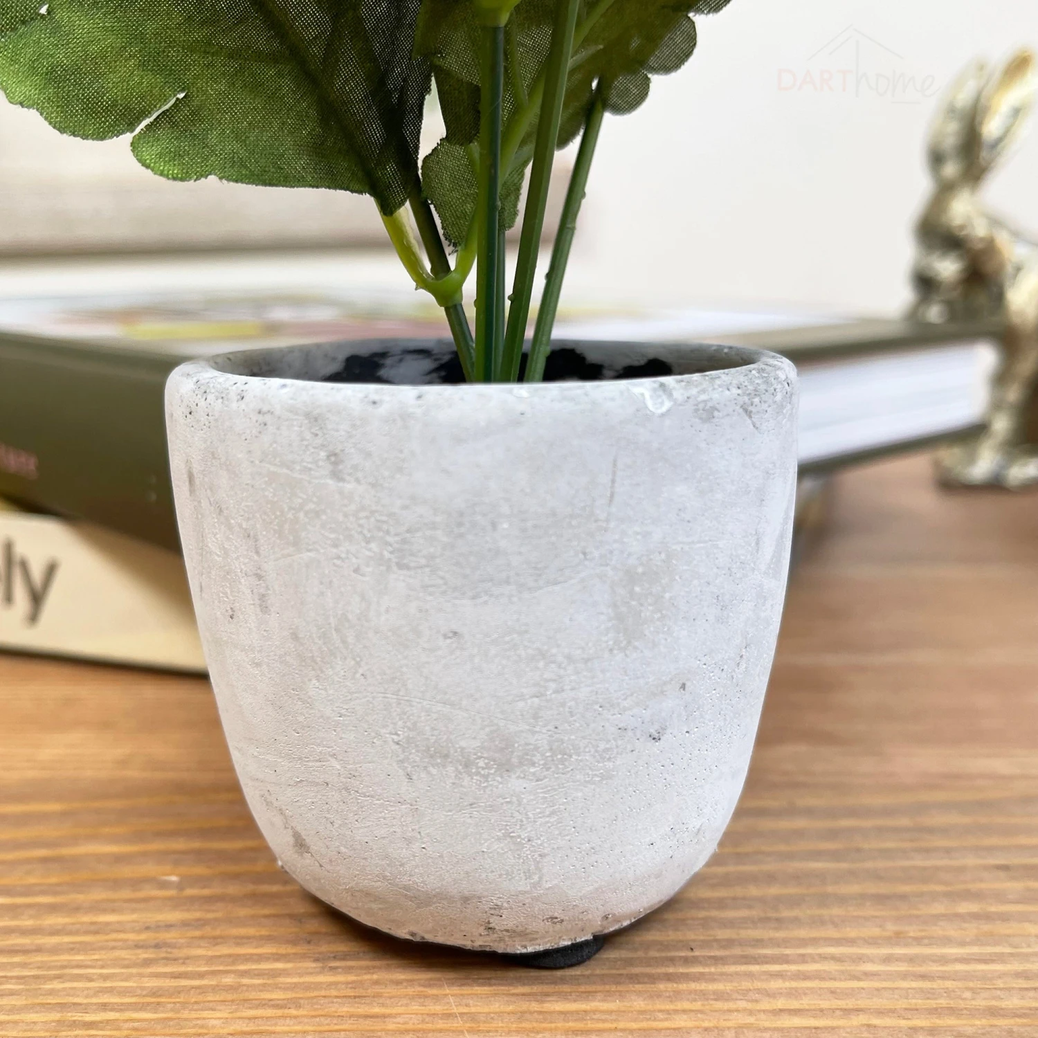 Artificial Purple Pansy In Pot 2 Artificial Purple Pansy In Pot - Image 2