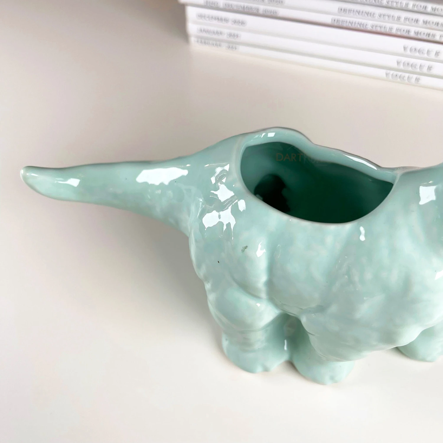 Green Diplodocus Dinosaur Succulent Plant Pot 5 Green Diplodocus Dinosaur Succulent Plant Pot - Image 5